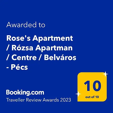 Apartment Rose's / Rozsa Apartman / Centre / Belvaros - Pecs